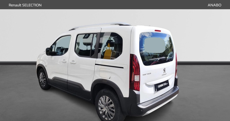 Peugeot Rifter cena 69900 przebieg: 86000, rok produkcji 2020 z Rychwał małe 211